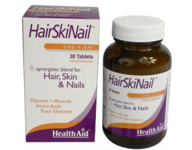 Health Aid Hair Skin Nail Συνδιασμός συστατικών για μαλλιά δέρμα και νύχια 30 ταμπλέτες 