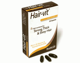 Health Aid Hair - Vit Συνδιασμός συστατικών για τα μαλλιά 90 κάψουλες