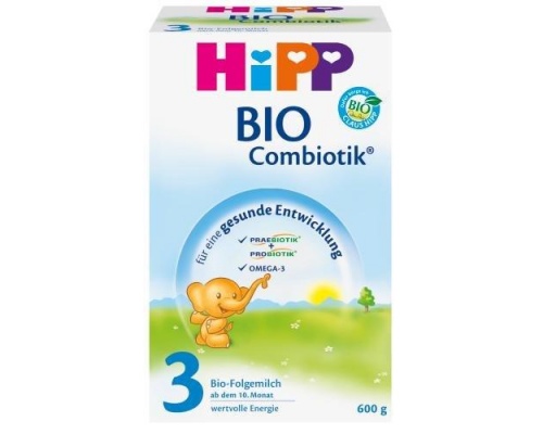 HiPP 3 Bio Combiotic, Βιολογικό γάλα για νήπια από τον 12ο μήνα 600g