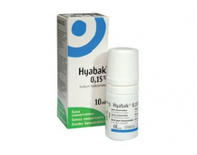 Hyabak Protector 0.15%, Ενυδατικό και λιπαντικό διάλυμα για μάτια και φακούς 10ml
