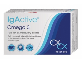 IgActive Συμπλήρωμα Διατροφής Omega 3 1000mg 30sgels