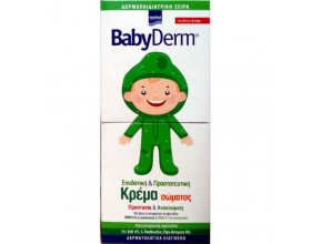 Intermed Babyderm Hydrating & Protective Cream 125ml, Καθημερινή Βρεφική ενυδάτωση & προστασία