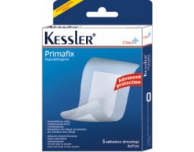 Kessler Clinica Primafix, Αποστειρωμένες αυτοκόλλητες για την προστασία μικροτραυμάτων 6 x 7cm 5 τεμάχια