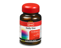 LANES Multivitamin Daily One, Συμπλήρωμα διατροφής με πολυβιταμίνες Α to Z με γεύση πορτοκάλι για υγεία και τόνωση όλη τη μέρα 30 ταμπλέτες LANES Multivitamin Daily One, Συμπλήρωμα διατροφής με πολυβιταμίνες Α to Z με γεύση πορτοκάλι για υγεία και τόνωση όλη τη μέρα 30 ταμπλέτες