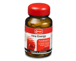 LANES Multivitamin Xtra energy,Συμπλήρωμα διατροφής με ginseng, ταυρίνη και CoQ10 και τόνωση και απόδοση μέσα στη μέρα 30 ταμπλέτες LANES Multivitamin Xtra energy,Συμπλήρωμα διατροφής με ginseng, ταυρίνη και CoQ10 και τόνωση και απόδοση μέσα στη μέρα 30 ταμπλέτες