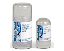 MACROVITA Natural Crystal Deodorant Stick, φυσικός αποσμητικός κρύσταλλος 120γρ MACROVITA Natural Crystal Deodorant Stick, φυσικός αποσμητικός κρύσταλλος 120γρ