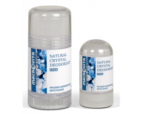 MACROVITA Natural Crystal Deodorant Stick, φυσικός αποσμητικός κρύσταλλος 120γρ