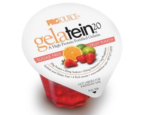 Medtrition Prosource Gelatein 20, Πρωτεϊνικό ζελέ φρούτων χωρίς ζάχαρη 113γρ Medtrition Prosource Gelatein 20, Πρωτεϊνικό ζελέ φρούτων χωρίς ζάχαρη 113γρ