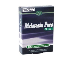 Merlatonin Pura 3mg, Συμπλήρωμα διατροφής που βοηθά στη φυσιολογική διαδικασία του ύπνου 120 μικροταμπλέτες