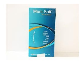 Meni-Soft Διάλυμα Καθαρισμού Φακών 1 τεμάχιο, 100ml