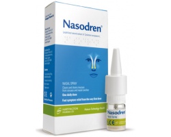 Hartington Pharma LTD Nasodren, Ρινικό σπρέϋ για την αποσυμφόρηση και τον καθαρισμό των ρινικών κοιλοτήτων και των παραρρινίων κόλπων 50mg Hartington Pharma LTD Nasodren, Ρινικό σπρέϋ για την αποσυμφόρηση και τον καθαρισμό των ρινικών κοιλοτήτων και των παραρρινίων κόλπων 50mg
