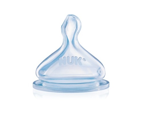 NUK First Choice Αντι-κολική Φαρδύλαιμη θηλή No 1 από σιλικόνη κατάλληλη για βρέφη από 0-6 μηνών ( M ) μεσαία τρύπα τροφής NUK First Choice Αντι-κολική Φαρδύλαιμη θηλή No 1 από σιλικόνη κατάλληλη για βρέφη από 0-6 μηνών ( M ) μεσαία τρύπα τροφής
