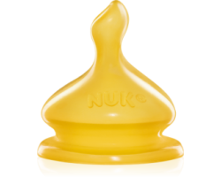 NUK First Choice Αντι-κολική Φαρδύλαιμη θηλή No 1 από καουτσούκ κατάλληλη για βρέφη από 0-6 μηνών ( M ) μεσαία τρύπα τροφής 1 τεμάχιο NUK First Choice Αντι-κολική Φαρδύλαιμη θηλή No 1 από καουτσούκ κατάλληλη για βρέφη από 0-6 μηνών ( M ) μεσαία τρύπα τροφής 1 τεμάχιο