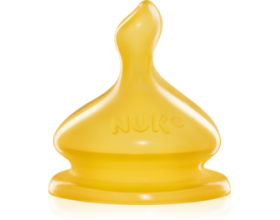 NUK First Choice Αντι-κολική Φαρδύλαιμη θηλή No 2 από καουτσούκ κατάλληλη για βρέφη από 6 μηνών και άνω ( M ) με μεσαία τρύπα τροφής 1 τεμάχιο NUK First Choice Αντι-κολική Φαρδύλαιμη θηλή No 2 από καουτσούκ κατάλληλη για βρέφη από 6 μηνών και άνω ( M ) με μεσαία τρύπα τροφής 1 τεμάχιο