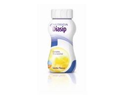 NUTRICIA DIASIP, Πόσιμο θρεπτικό σκεύασμα για συμπληρωματική διατροφή σε υγρή μορφή για διαβητικούς ασθενείς, με γεύση βανίλια 200ml