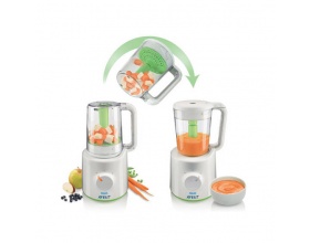 Philips Avent Ατμομάγειρας/Μπλέντερ SCF870/20 για ευκολότερη προετοιμασία φαγητού 1 τεμάχιο