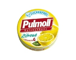 Pulmoll, Καραμέλες για το βήχα με λεμόνι και βιταμίνη C 50g Pulmoll, Καραμέλες για το βήχα με λεμόνι και βιταμίνη C 50g
