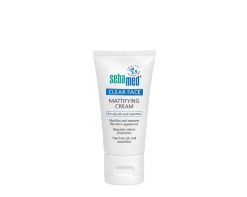 SEBAMED Clear face Mattifying Cream, Ενυδατική κρέμα προσώπου για ματ αποτέλεσμα 50ml SEBAMED Clear face Mattifying Cream, Ενυδατική κρέμα προσώπου για ματ αποτέλεσμα 50ml