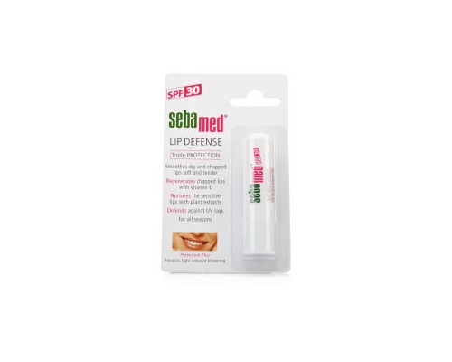 SEBAMED Lip Defence triple protection spf 30, Αντηλιακό στικ για τα χείλη με δείκτη προστασίας 4,8g SEBAMED Lip Defence triple protection spf 30, Αντηλιακό στικ για τα χείλη με δείκτη προστασίας 4,8g