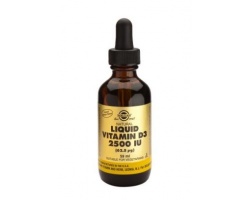 SOLGAR Liquid Vitamin D3 2500 IU, Υγρή βιταμίνη D3 59ml SOLGAR Liquid Vitamin D3 2500 IU, Υγρή βιταμίνη D3 59ml
