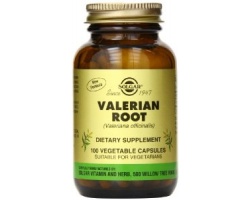 SOLGAR Valerian Root, Συμπλήρωμα διατροφής με ήπιες χαλαρωτικές ιδιότητες 100 κάψουλες SOLGAR Valerian Root, Συμπλήρωμα διατροφής με ήπιες χαλαρωτικές ιδιότητες 100 κάψουλες