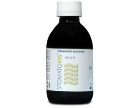 PharmaQ Stomatovis mouthwash Στοματικό διάλυμα για την προστασία του στοματικού βλεννογόνου 200ml