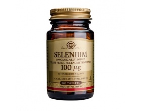 Solgar Selenium 100μg,  Συμπλήρωμα Διατροφής βασικό για την ομαλή ανάπτυξη που μπορεί επίσης να προστατεύσει θετικά από την ανάπτυξη καρδιακών και άλλων εκφυλιστικών παθήσεων 100 ταμπλέτες