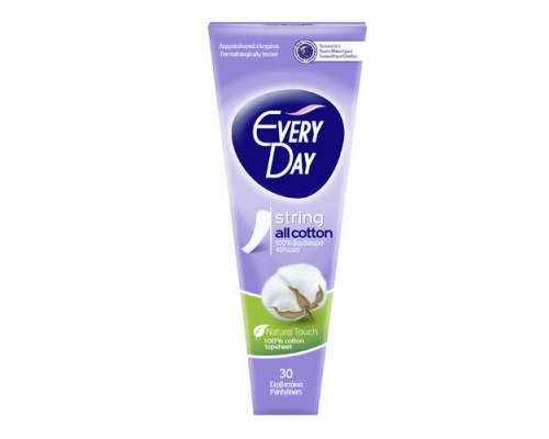 Mega Every Day All-Cotton String , σερβιετάκια για string και tanga εσώρουχα 30 τεμάχια Mega Every Day All-Cotton String , σερβιετάκια για string και tanga εσώρουχα 30 τεμάχια