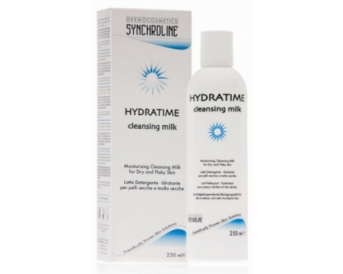 Synchroline Hydratime Cleansing Milk 250ml, Γαλάκτωμα Καθαρισμού για Πρόσωπο & Λαιμό, για Αποτελεσματική Καθαριστική & Ενυδατική Δράση Synchroline Hydratime Cleansing Milk 250ml, Γαλάκτωμα Καθαρισμού για Πρόσωπο & Λαιμό, για Αποτελεσματική Καθαριστική & Ενυδατική Δράση