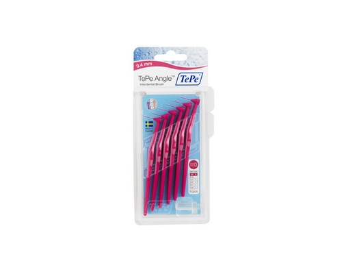 Tepe Angle Brush 0.4mm Pink (6 Brushes Per Pack)