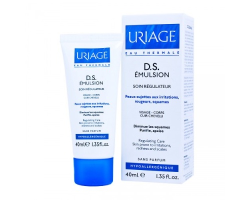 URIAGE D.S Emulsion, 40ml Κρέμα ελαφριάς υφής για τους ερεθισμούς και τις κοκκινίλες προσώπου - σώματος καθώς & για την σμηγματόρροια του τριχωτού των νεογνών URIAGE D.S Emulsion, 40ml Κρέμα ελαφριάς υφής για τους ερεθισμούς και τις κοκκινίλες προσώπου - σώματος καθώς & για την σμηγματόρροια του τριχωτού των νεογνών