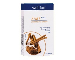 Wellion Zimt Plus, Συμπλήρωμα διατροφής με κανέλλα για την αντιμετώπιση του σακχαρώδη διαβήτη 30 κάψουλες Wellion Zimt Plus, Συμπλήρωμα διατροφής με κανέλλα για την αντιμετώπιση του σακχαρώδη διαβήτη 30 κάψουλες