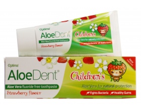 AloeDent Children's Fluoride Free Toothpaste,Παιδική οδοντόκρεμα χωρίς Φθόριο,  50ml