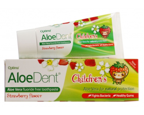 AloeDent Children's Fluoride Free Toothpaste,Παιδική οδοντόκρεμα χωρίς Φθόριο,  50ml