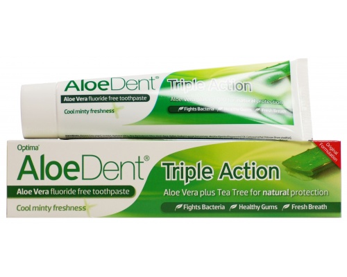 Aloe Dent Triple Action Toothpaste 100ml Aloe Dent Triple Action Toothpaste 100ml