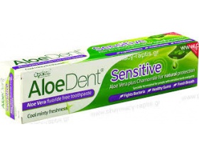 OPTIMA Aloe Dent Sensitive Toothpaste Οδοντόκρεμα Αλόης,100ml OPTIMA Aloe Dent Sensitive Toothpaste Οδοντόκρεμα Αλόης,100ml
