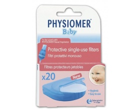 PHYSIOMER Baby Nasal Ανταλλακτικά φίλτρα για τον ρινικό αποφρακτήρα 20 φίλτρα  