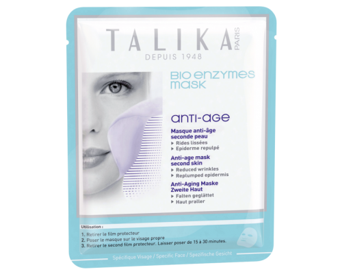 Talika Bio Enzymes Mask Anti-Age, Αντιγηραντική μάσκα προσώπου, μετά την χρήση οι ρυτίδες μειώνονται, εξαφανίζονται & το δέρμα είναι λαμπερό 20gr Talika Bio Enzymes Mask Anti-Age, Αντιγηραντική μάσκα προσώπου, μετά την χρήση οι ρυτίδες μειώνονται, εξαφανίζονται & το δέρμα είναι λαμπερό 20gr
