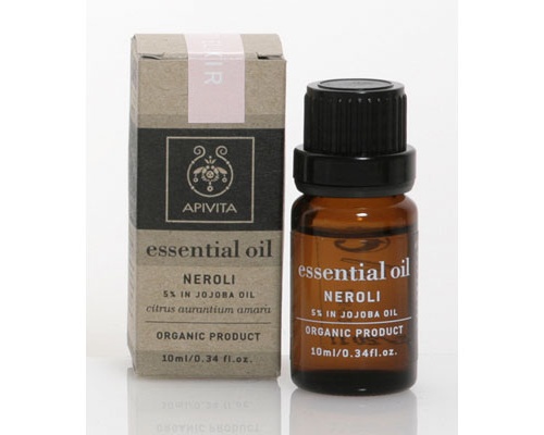 Apivita Essential Oils Αιθέρια  Έλαια Νερόλι με 5% έλαιο jojoba, 10ml  Apivita Essential Oils Αιθέρια  Έλαια Νερόλι με 5% έλαιο jojoba, 10ml