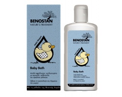 BENOSTAN Baby bath Απαλό αφρόλουτρο που δεν προκαλεί δάκρυα  Με εκχυλίσματα από Καλέντουλα, χαμομήλι, πρωτεΐνες γάλακτος 200ml BENOSTAN Baby bath Απαλό αφρόλουτρο που δεν προκαλεί δάκρυα  Με εκχυλίσματα από Καλέντουλα, χαμομήλι, πρωτεΐνες γάλακτος 200ml