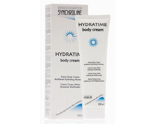 SYNCHROLINE Hydratime Body Cream Ενυδατική κρέμα σώματος που επαναφέρει την υγρασία της επιδερμίδας 150ml SYNCHROLINE Hydratime Body Cream Ενυδατική κρέμα σώματος που επαναφέρει την υγρασία της επιδερμίδας 150ml