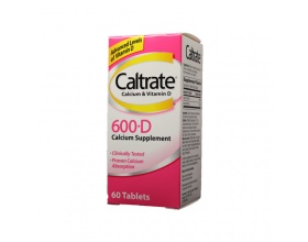 Caltrate 600+D Συμπλήρωμα Διατροφής Ασβεστίου Με Βιταμίνη D 60 δισκία  