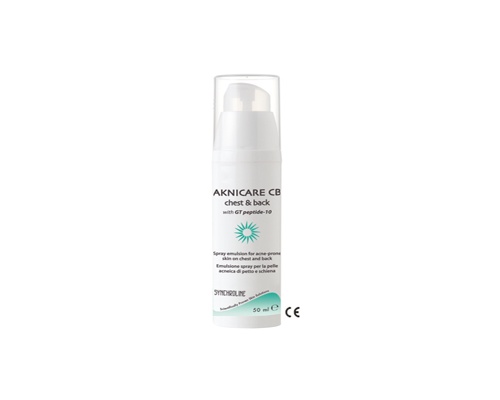 SYNCHROLINE Aknicare CHEST & BACK Γαλάκτωμα σε Spray ειδικά σχεδιασμένο για τη θεραπεία της ακμής στην πλάτη και το στέρνο 100 ml SYNCHROLINE Aknicare CHEST & BACK Γαλάκτωμα σε Spray ειδικά σχεδιασμένο για τη θεραπεία της ακμής στην πλάτη και το στέρνο 100 ml