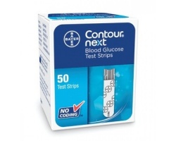 Bayer Contour Next Blood Glucose Test Strips Ταινίες Μέτρησης Σακχάρου, 50τμχ  Bayer Contour Next Blood Glucose Test Strips Ταινίες Μέτρησης Σακχάρου, 50τμχ