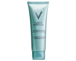 Vichy PURETE THERMALE - Creme Moussante Nettoyante Hydratante, Αφρώδης κρέμα καθαρισμού για ευαίσθητες επιδερμίδες Καθαρίζει & Εξυγιαίνει την επιδερμίδα ενώ της προσφέρει απαλότητα 125ml Vichy PURETE THERMALE - Creme Moussante Nettoyante Hydratante, Αφρώδης κρέμα καθαρισμού για ευαίσθητες επιδερμίδες Καθαρίζει & Εξυγιαίνει την επιδερμίδα ενώ της προσφέρει απαλότητα 125ml