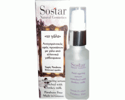 Sostar <<το γάλα>>  Ορός ενταντικής αντιγήρανσης με γάλα γαϊδούρας 30 ml