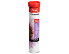 LANES Echinacea 20 Αναβράζοντα δισκία με γεύση μέλι-λεμόνι, Συμπλήρωμα διατροφής ιδανικό για την πρόληψη του κρυολογήματος LANES Echinacea 20 Αναβράζοντα δισκία με γεύση μέλι-λεμόνι, Συμπλήρωμα διατροφής ιδανικό για την πρόληψη του κρυολογήματος