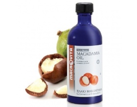 MACROVITA Macadamia Oil, Έλαιο Μακαντάμια Ψυχρής Πίεσης 100ml