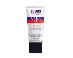 Eubos Urea 5% Face Cream,Ενισχύει την προστατευτική λειτουργία του δέρματος, αυξάνει την ελαστικότητά του ενώ συγχρόνως του προσφέρει βελούδινη υφή, 50ml  Eubos Urea 5% Face Cream,Ενισχύει την προστατευτική λειτουργία του δέρματος, αυξάνει την ελαστικότητά του ενώ συγχρόνως του προσφέρει βελούδινη υφή, 50ml