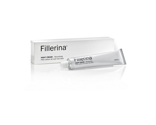 Fillerina Night Cream Grade 2, Κρέμα προσώπου για μέτριες ρυτίδες και ορατή χαλάρωση της επιδερμίδας και των ιστών50ml Fillerina Night Cream Grade 2, Κρέμα προσώπου για μέτριες ρυτίδες και ορατή χαλάρωση της επιδερμίδας και των ιστών50ml